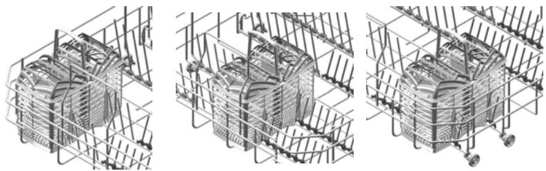 SMEG STX3C - Panier à couverts - 3