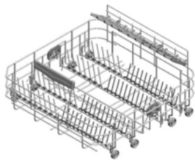 SMEG STX3C - Panier inférieur - 1