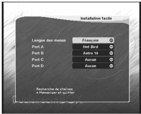METRONIC DUALSTREAMBOX - F - Choix de la langue - 1