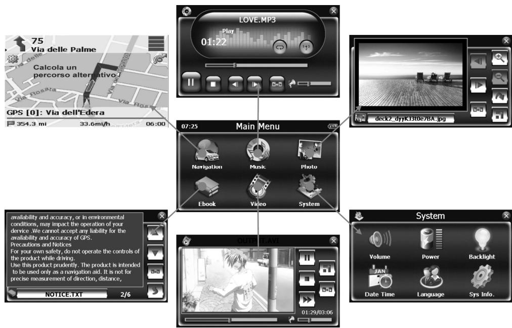 TAKARA GP45 - Options du menu principal - 1