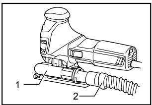 MAKITA 4351CT - Collecte de la poussière - 3