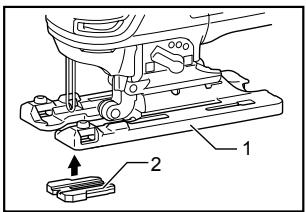 MAKITA 4351CT - Dispositif anti-fente - 1