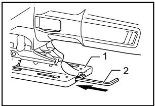 MAKITA 4351CT - Almacenamiento de la llave de Allen (hexagonal) - 1
