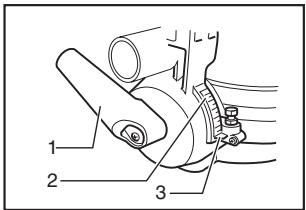 MAKITA LS1040 - Réglage de l'angle de coupe en biseau - 2