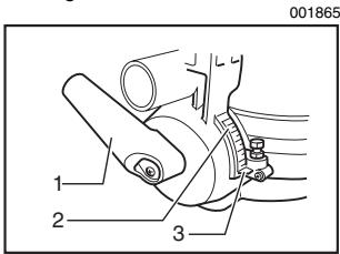 MAKITA LS1040 - Adjusting the bevel angle - 2