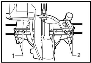 MAKITA MLS100 - Angle de coupe d'onglet - 1