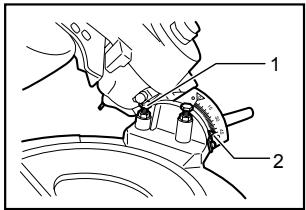 MAKITA MLS100 - Angle de coupe en biseau - 4
