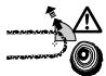 MAKITA DCS232T - CAUTION: Excessive depth increases the risk of kickback! - 1