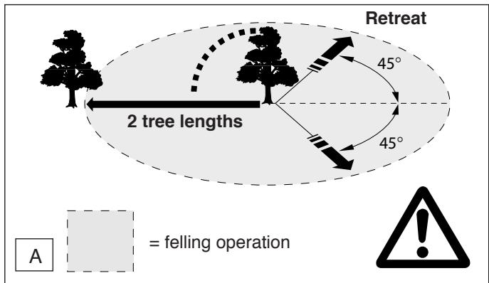MAKITA UC4030A - Limbing a tree - 1