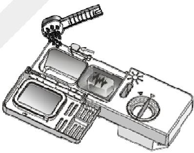 LISTO LVI 49L1F, LVS 49L1B, LVS 49L1S - Remplissage du distributeur de produit de lavage - 1