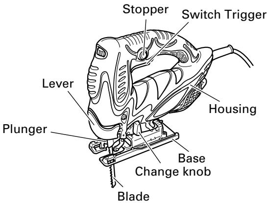 HITACHI CJ110MV - NAME OF PARTS - 1