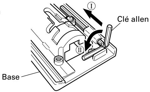 HITACHI CJ110MV - RANGEMENT DES LAMES DE LA CLÉ ALLEN - 1