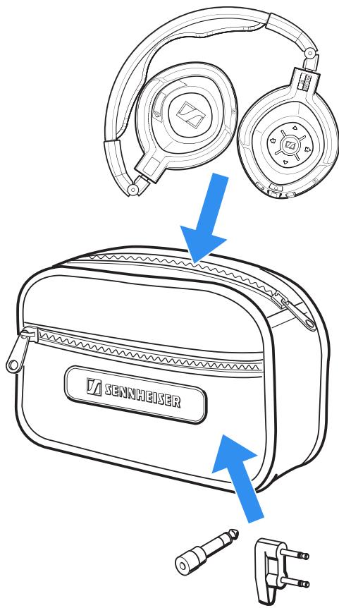 SENNHEISER PXC 360 BT - Transport du PXC 360 BT - 4