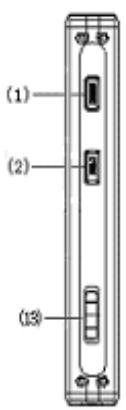 MPMAN MPF63 - Touches et commandes du lecteur - 1