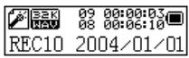 MPMAN MPF63 - Mode ‘Record’ (enregistrement) - 1