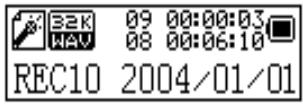 MPMAN MP-FUB34 - Mode 'Record' (enregistrement) - 1