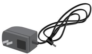 Illustration of a black rectangular device connected to a coiled cable (no text or symbols visible)