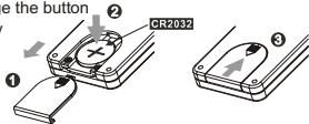 MPMAN XRM 34 - PUTTING THE BATTERY INTO THE REMOTE CONTROL UNIT - 1