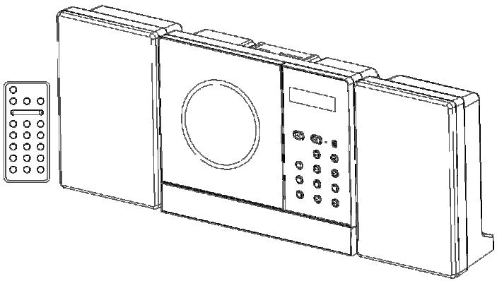 MPMAN XRM 34 - Micro Hi-Fi System - 1