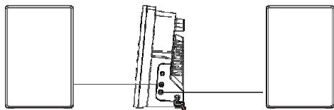 MPMAN XRM 34 - Collegamento altoparlanti - 1