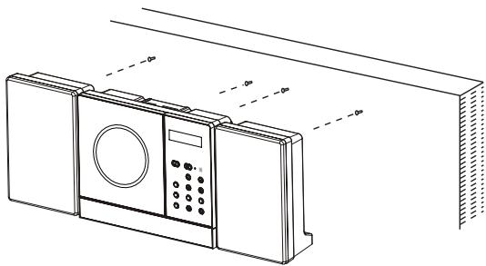 MPMAN XRM 34 - fixing the board for wall mounting - 2
