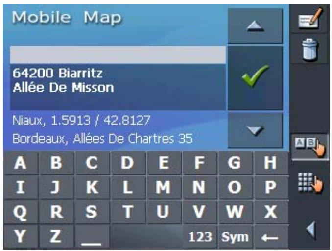 CLARION MAP560 - Mode standard - 1