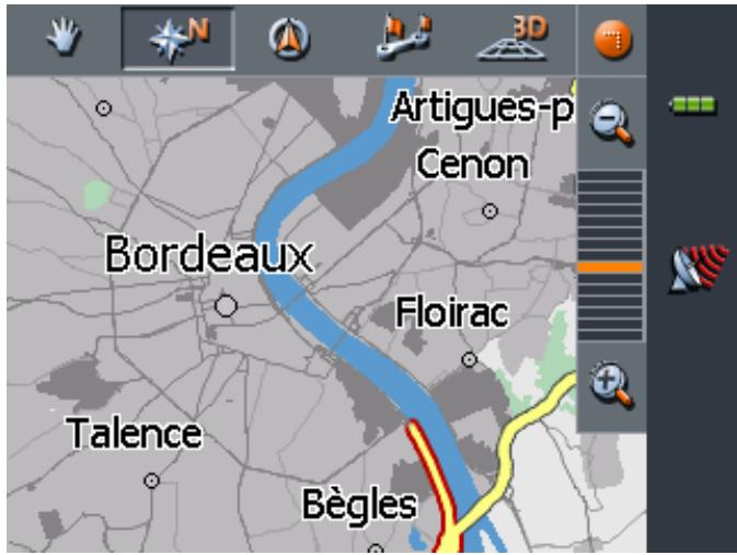 CLARION MAP560 - Mode standard - 1