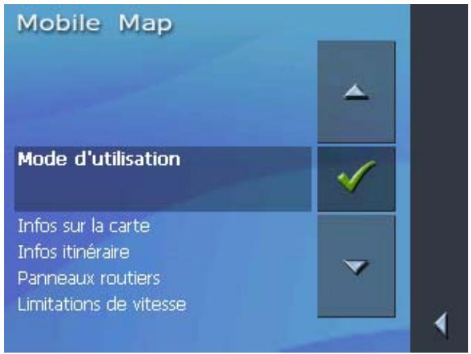 CLARION MAP560 - Changer de mode d'utilisation - 1