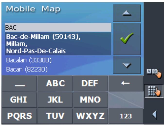 CLARION MAP560 - Clavier du mobile - 2