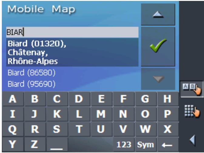CLARION MAP560 - Boutons de commande avec inscription - 6