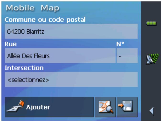 CLARION MAP560 - Indiquer des points d'étape - 3