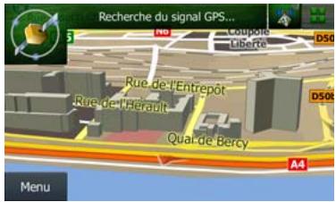 CLARION NP402E - Naviguer sur la carte - 2