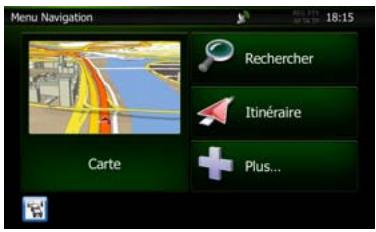 CLARION NP402E - Menu de Navigation - 1