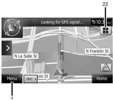 CLARION NX503E - Selecting the destination of a route - 2