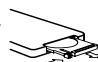 CLARION M502 - Remplacement de la batterie au lithium de la télécommande. - 1