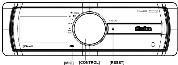 CLARION M502 - Operational Panel - 1