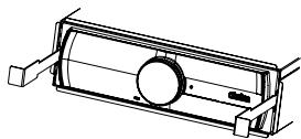 CLARION M502 - Démontage de l'appareil - 1