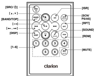 CLARION M502 - Botón [SOUND] (sonido) - 1