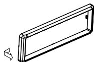 CLARION M502 - Desmonte el aro de ajuste - 2