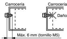CLARION M502 - 4) Precauciones durante la instalación - 2