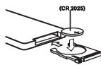 CLARION CZ309E - Install the Battery - 1