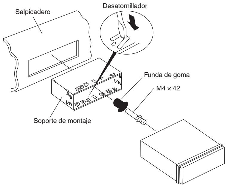 CLARION CZ309E - Instalación de launidad Metodo A - 1
