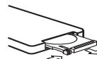 CLARION CZ309E - Wyjmowanie baterii - 1