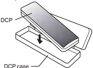 CLARION CZ309E - Storing the DCP in the DCP Case - 1