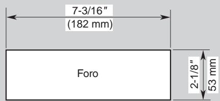 CLARION CZ309E - - Dimensioni a console aperta - 1