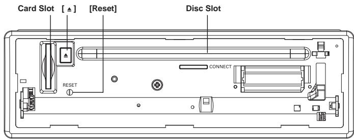 CLARION CZ309E - Panel obstugi - 2