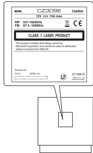 CLARION CZ309E - AVVISO - 1