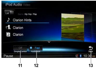 CLARION NX302E, NX 302 E - Lecture audio iPod® - 2