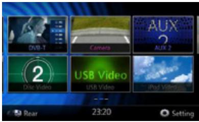 CLARION NZ501E, NZ502E - Sélection du mode iPod vidéo - 1
