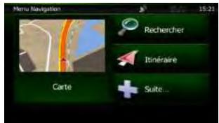 CLARION NZ501E, NZ502E - Menu Navigation - 1